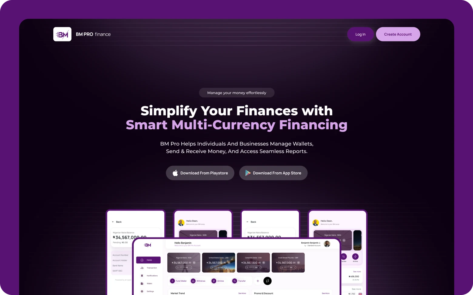 Simplify your finances — smart multi-currency financing