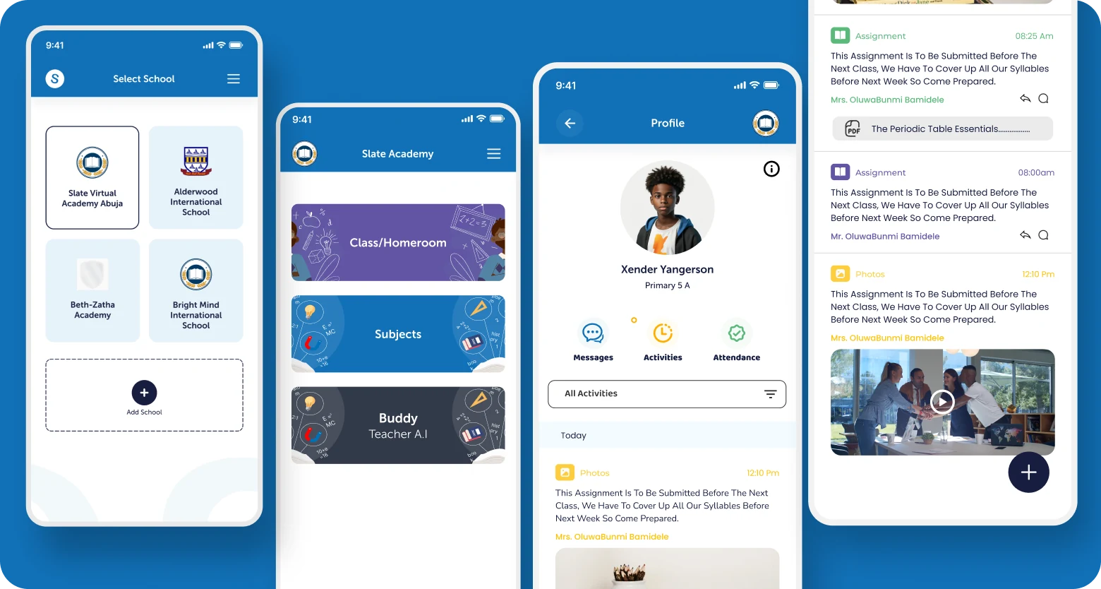Student mobile app